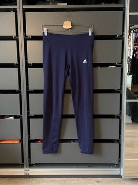Adidas Women's Purple Leggings CLIMAWARM
